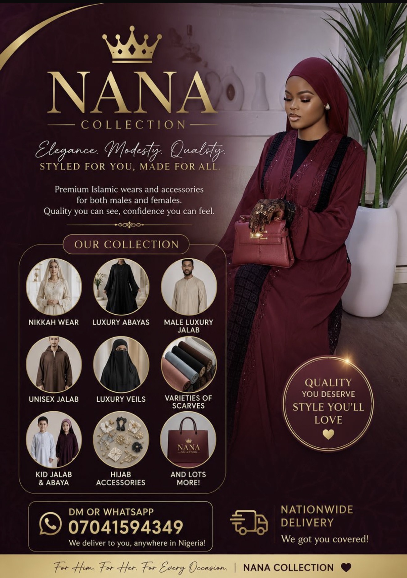 Nana Collection modest fashion
